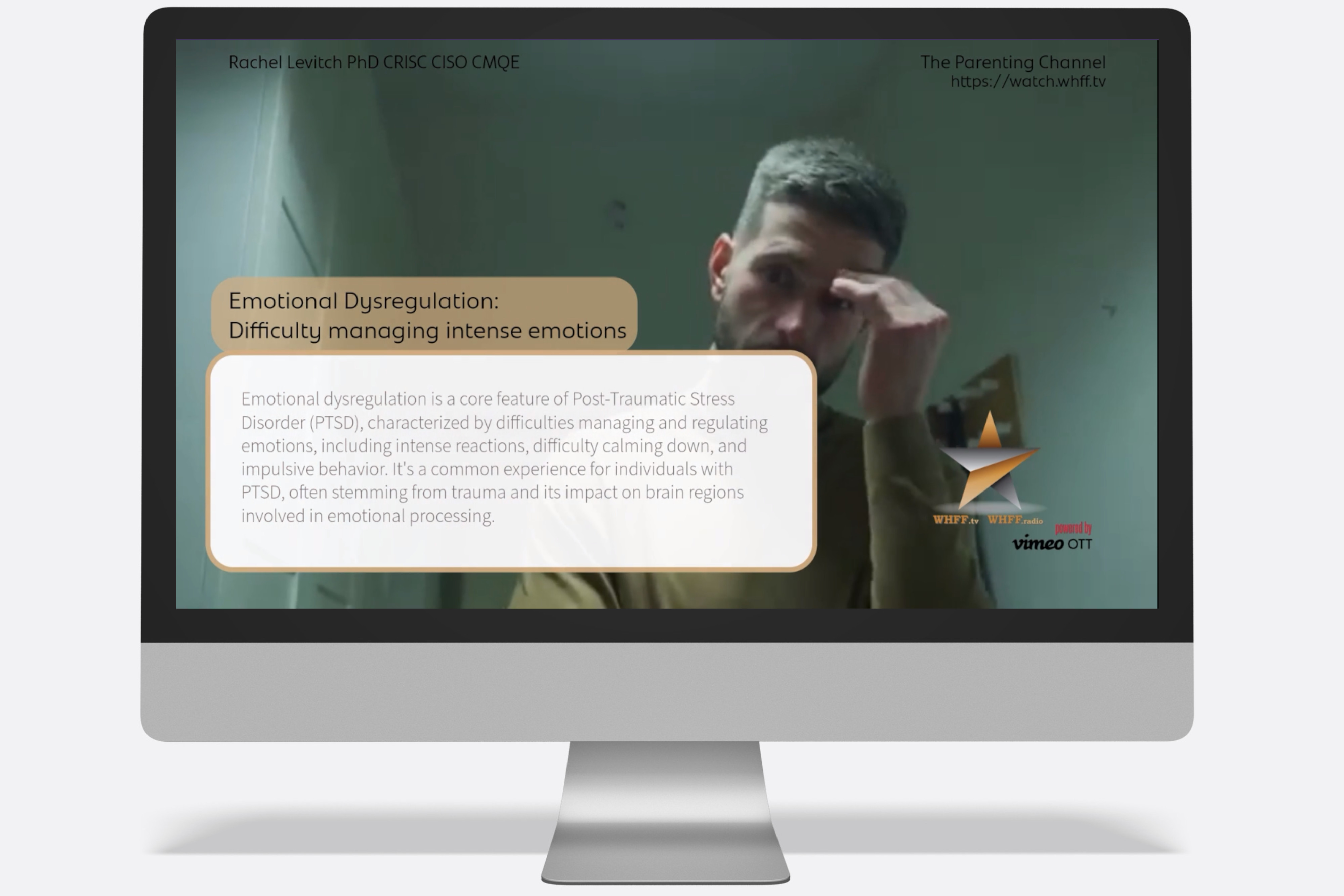 PTSD emotional dysregulation symptom management